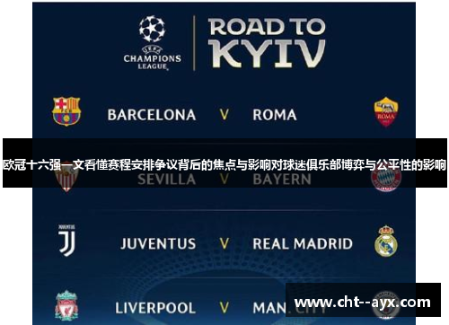 欧冠十六强一文看懂赛程安排争议背后的焦点与影响对球迷俱乐部博弈与公平性的影响